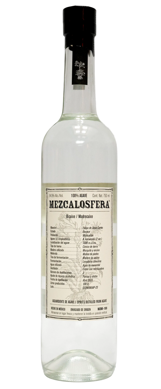 MEZCALOSFERA BICUIXE MADRECUIXE / ビクイシェ マドレクイシェ（２回蒸留）